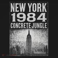 Concrete Jungle 1984 New York T-Shirt thumb 7