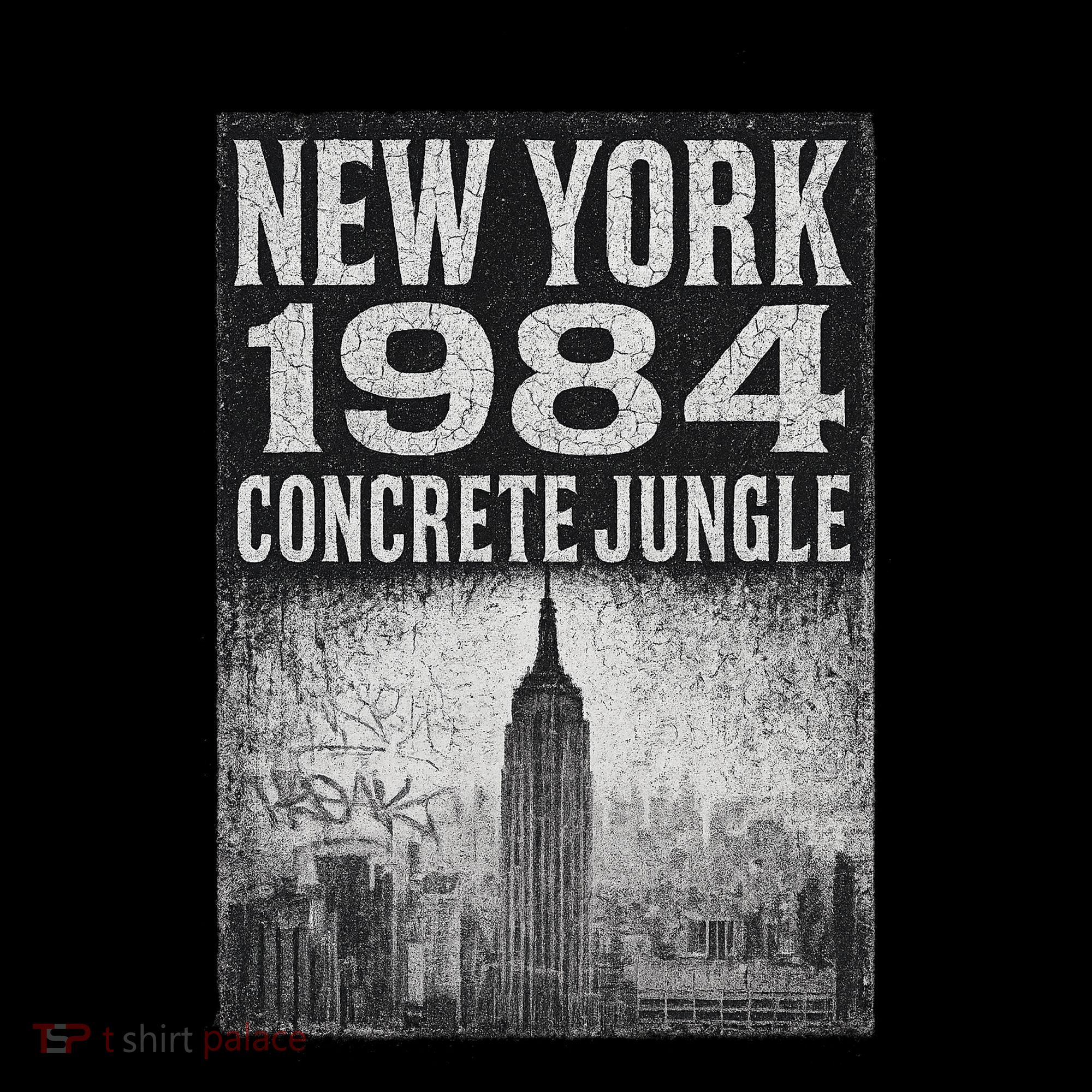 Concrete Jungle 1984 New York T-Shirt
