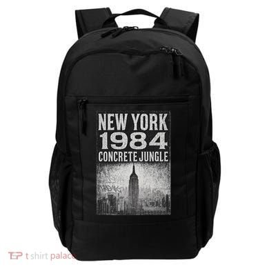 Concrete Jungle 1984 New York Backpack