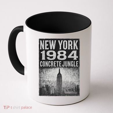 Concrete Jungle 1984 New York Coffee Mug