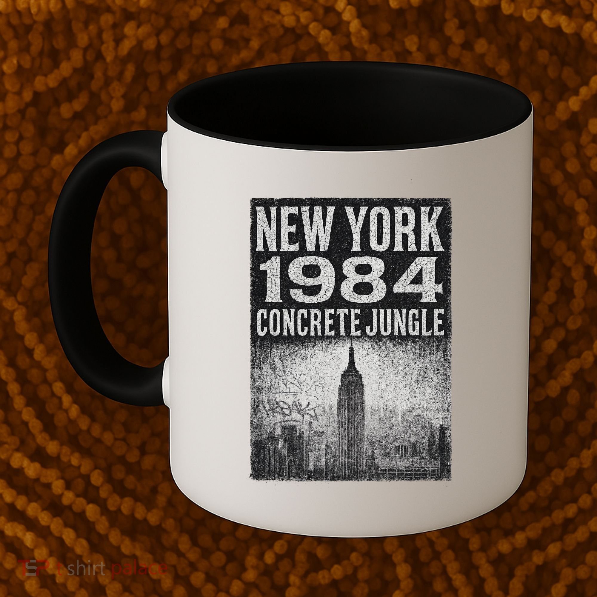 Concrete Jungle 1984 New York Coffee Mug
