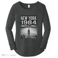 Concrete Jungle 1984 New York Women's Perfect Tri Tunic Long Sleeve Shirt thumb 0