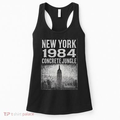 Concrete Jungle 1984 New York Women's Tank Top