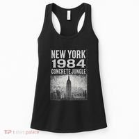 Concrete Jungle 1984 New York Women's Tank Top thumb 0