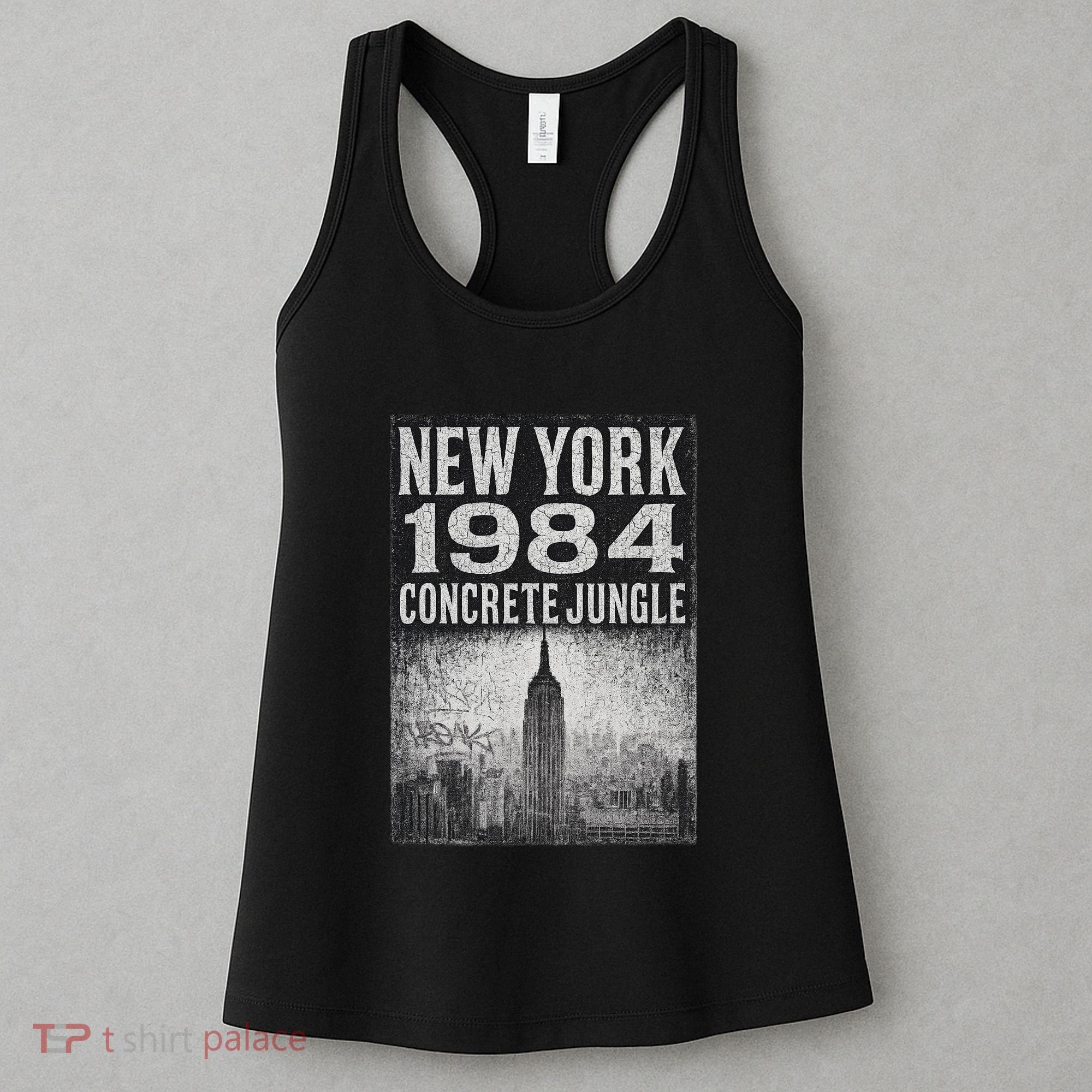 Concrete Jungle 1984 New York Women's Tank Top