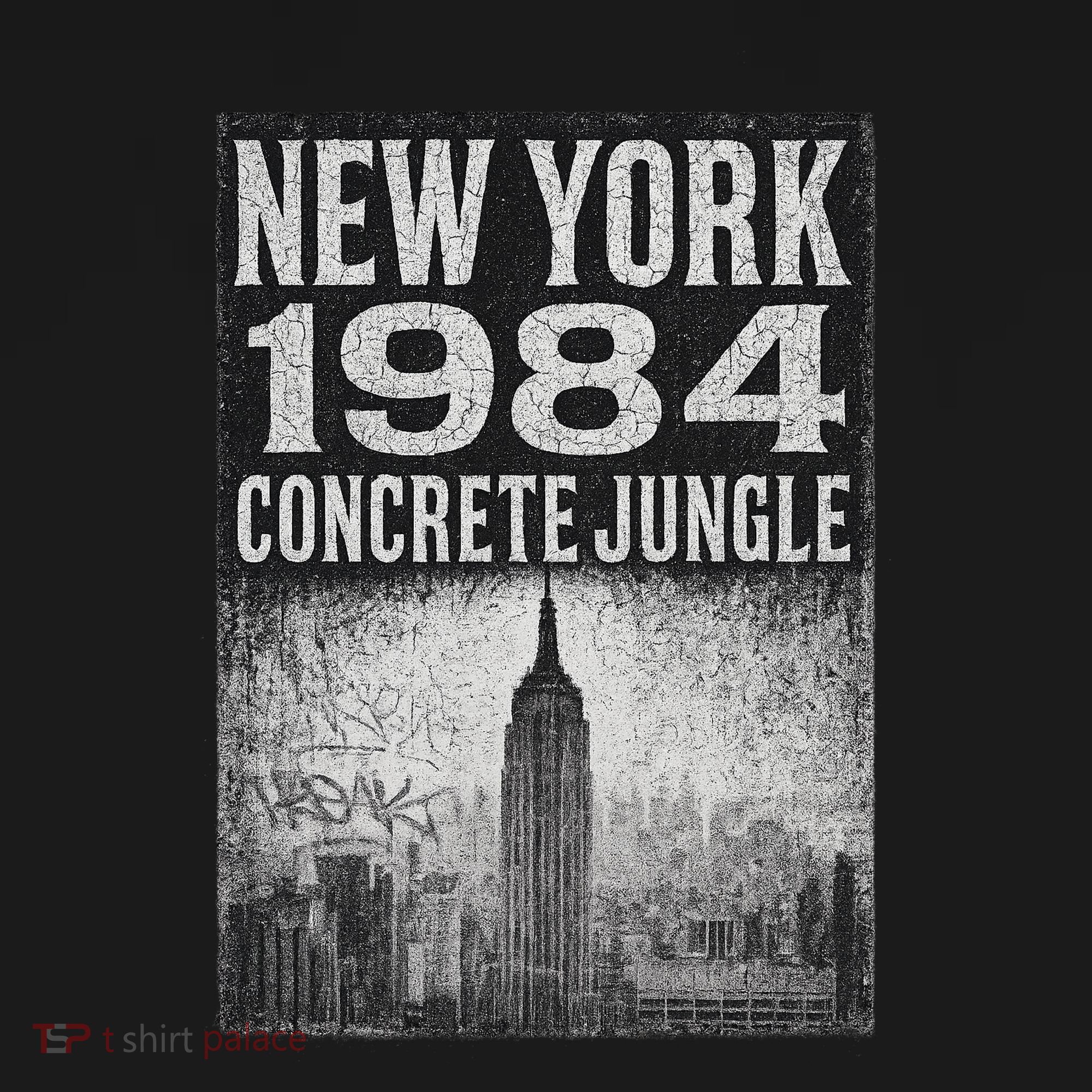 Concrete Jungle 1984 New York Toddler Hoodie