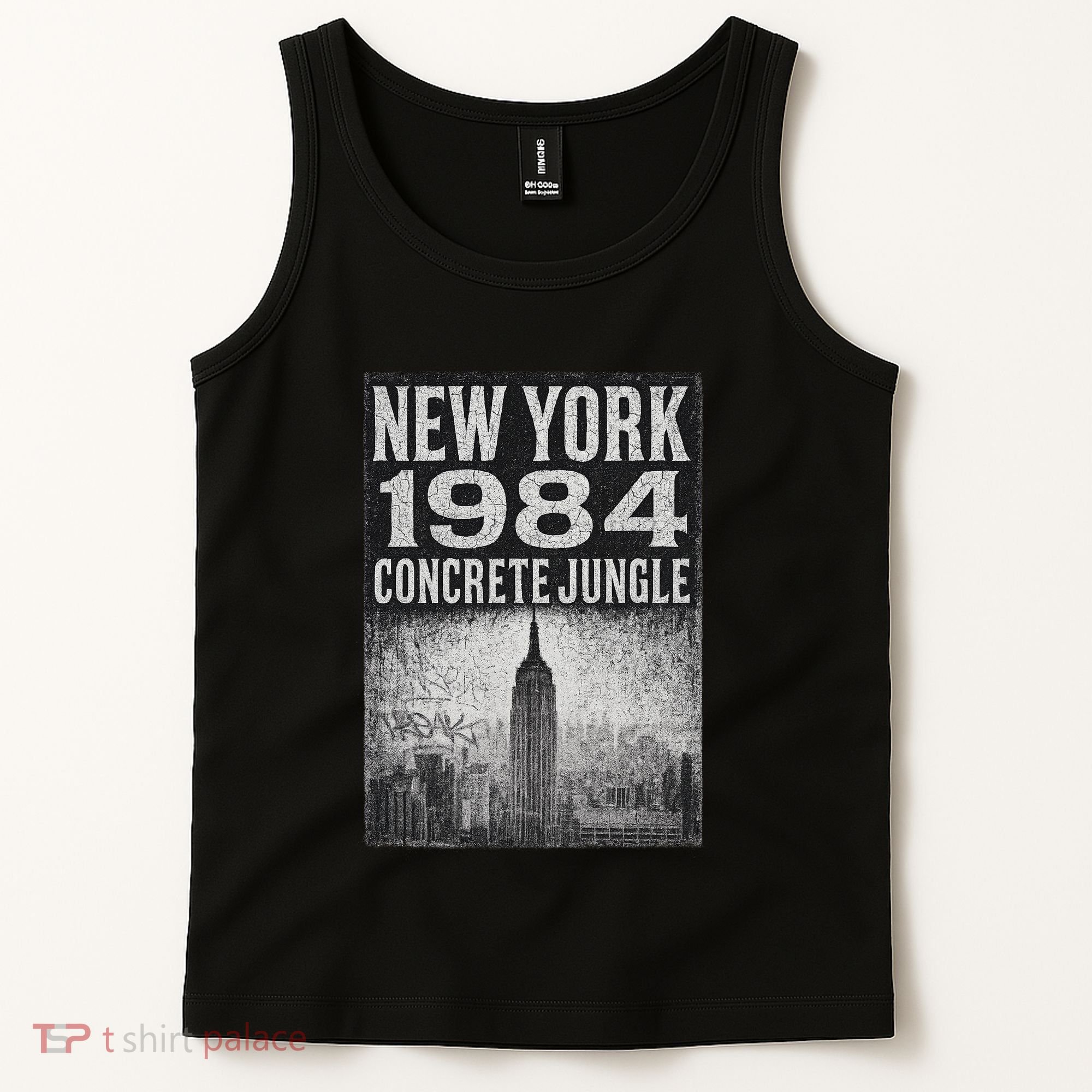 Concrete Jungle 1984 New York Tank Top