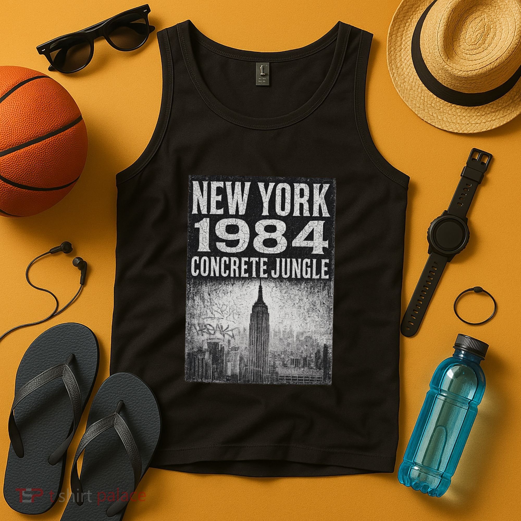 Concrete Jungle 1984 New York Tank Top