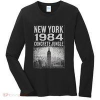 Concrete Jungle 1984 New York Women's Long Sleeve Shirt thumb 0