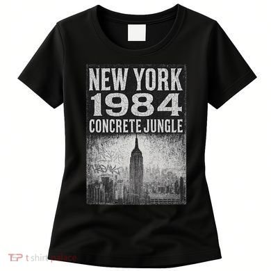 Concrete Jungle 1984 New York Women's T-Shirt
