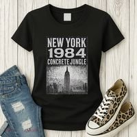 Concrete Jungle 1984 New York Women's T-Shirt thumb 3