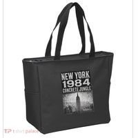 Concrete Jungle 1984 New York Tote Bag thumb 2