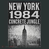 Concrete Jungle 1984 New York Infant Baby Jersey Bodysuit thumb 2