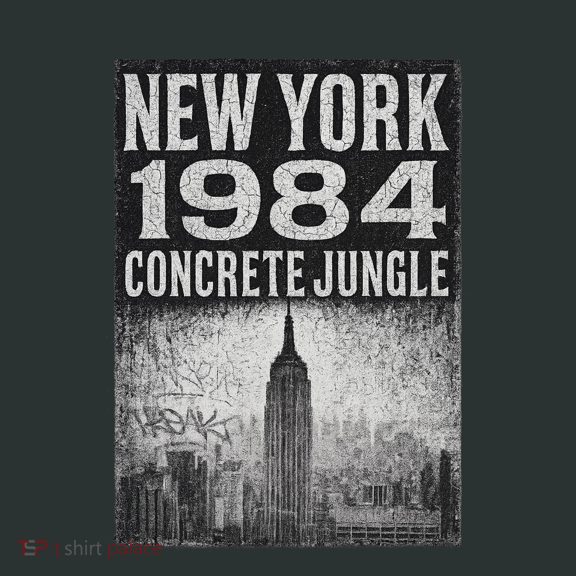 Concrete Jungle 1984 New York Infant Baby Jersey Bodysuit