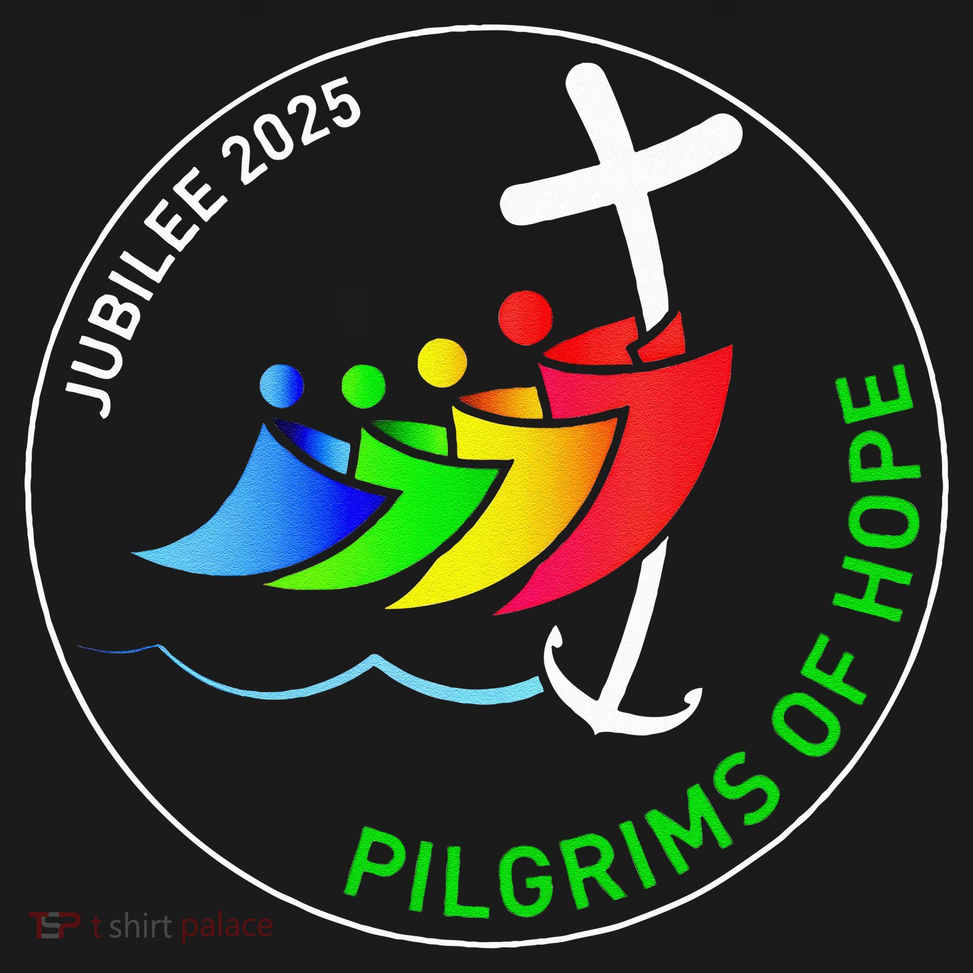 Catholic Jubilee 2025 Stained Glass Pilgrims Of Hope Baby Bodysuit