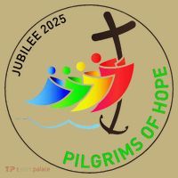 Catholic Jubilee 2025 Stained Glass Pilgrims Of Hope Long Sleeve Shirt thumb 2