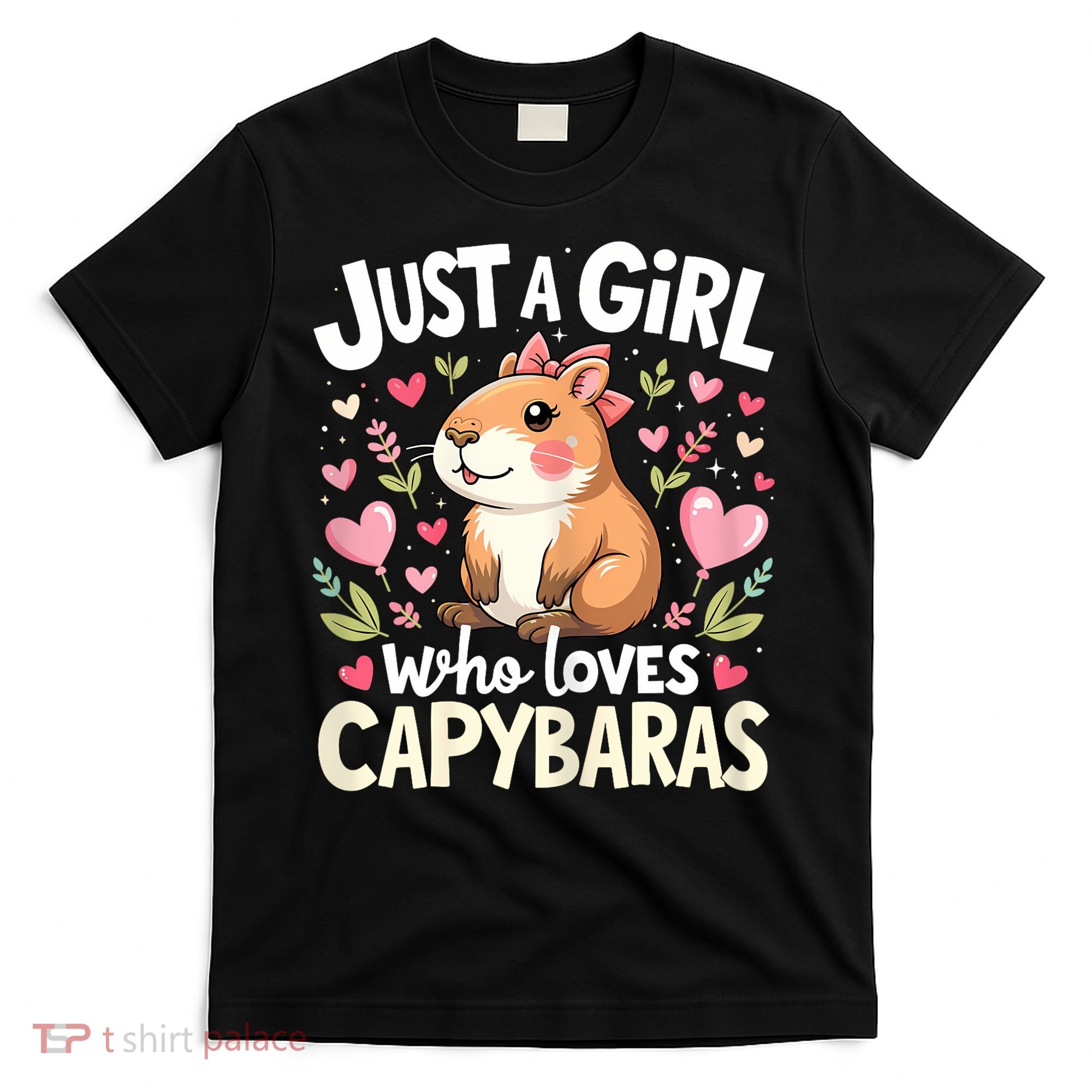 Capybara Just A Girl Who Loves Capybara Lover T-Shirt