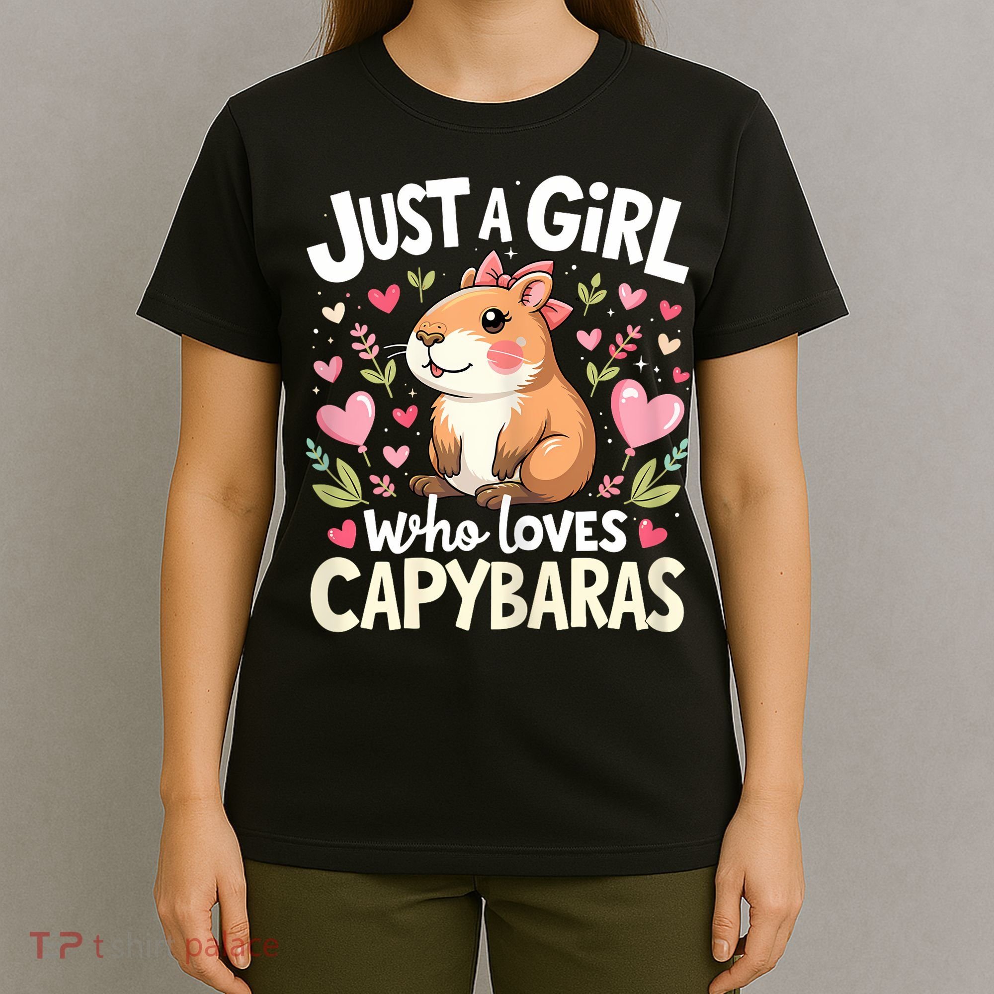 Capybara Just A Girl Who Loves Capybara Lover T-Shirt