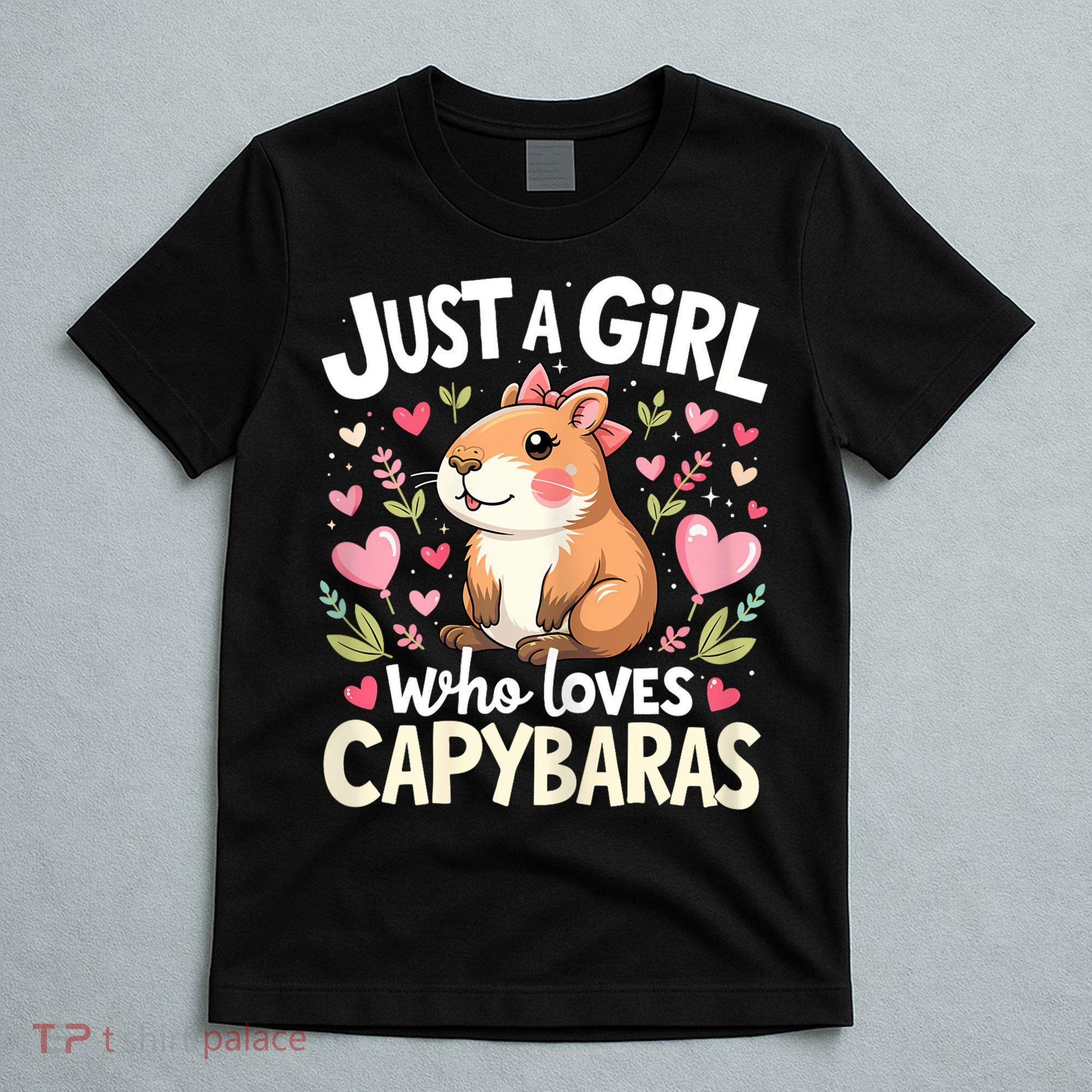 Capybara Just A Girl Who Loves Capybara Lover T-Shirt