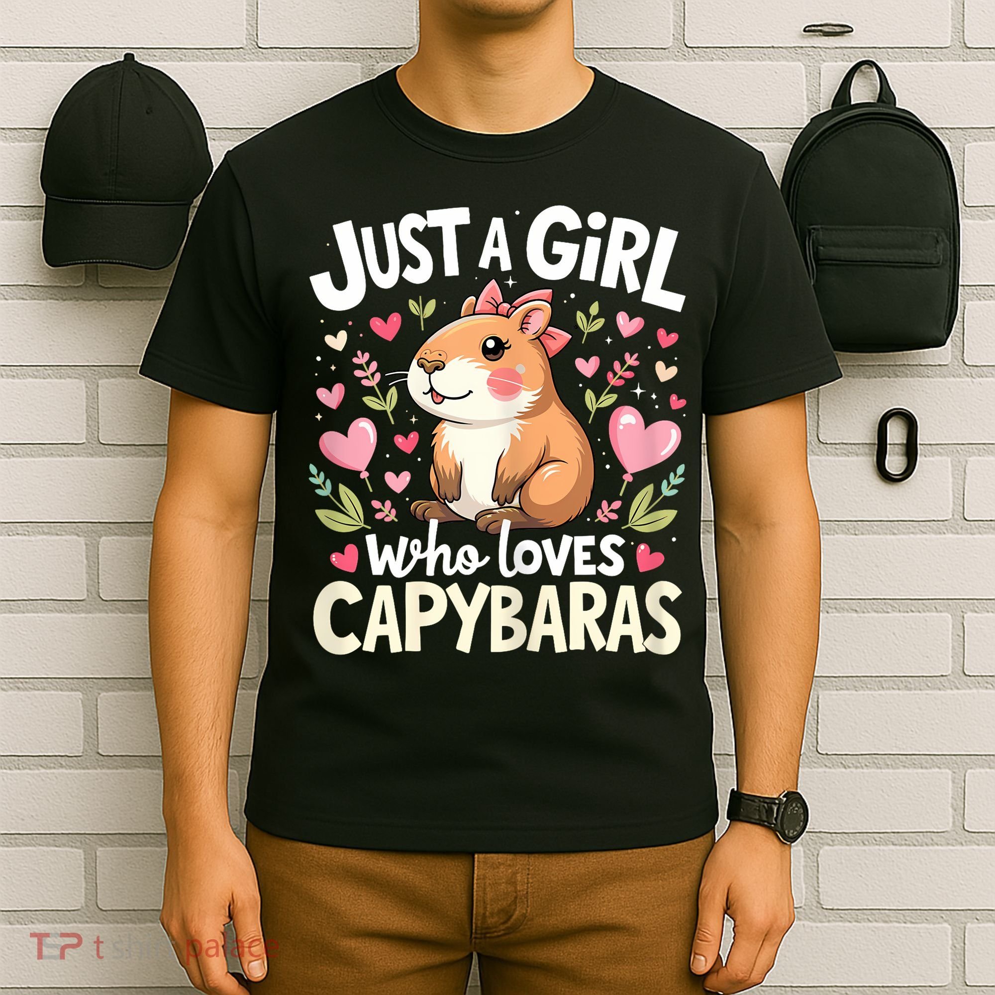 Capybara Just A Girl Who Loves Capybara Lover T-Shirt