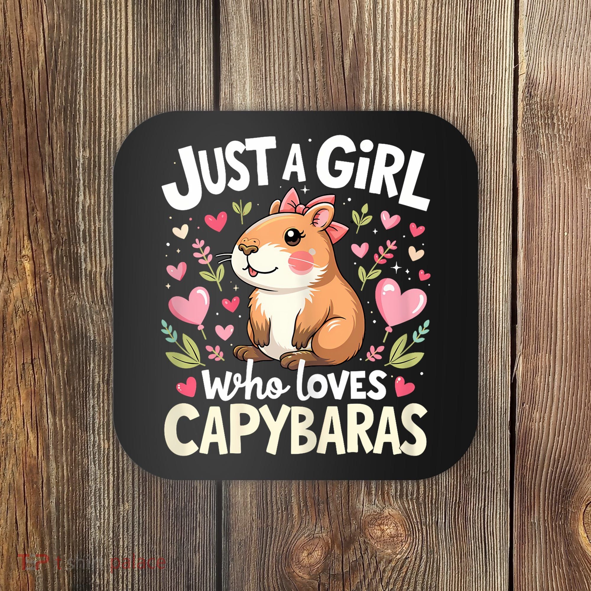 Capybara Just A Girl Who Loves Capybara Lover Coaster