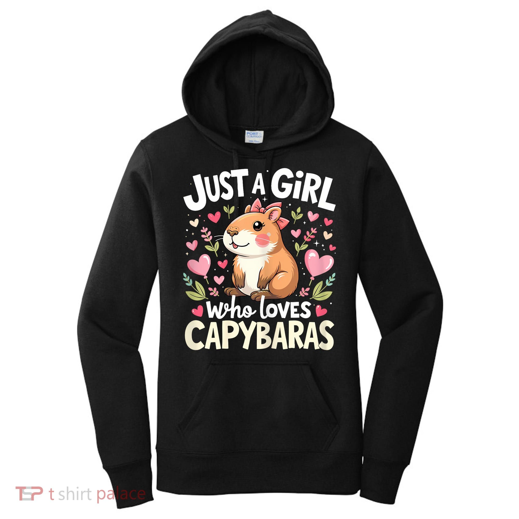 Capybara Just A Girl Who Loves Capybara Lover Women's Hoodie