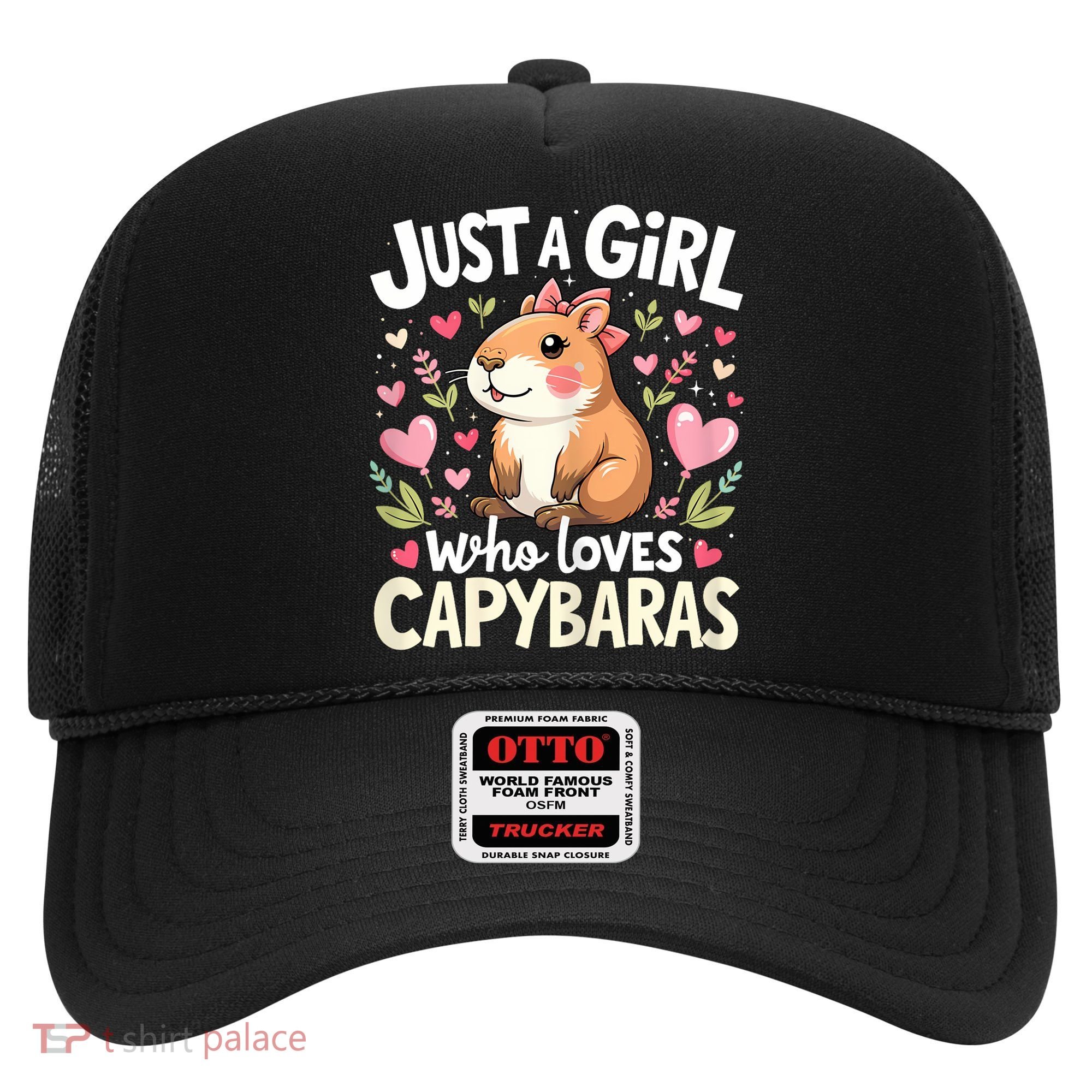 Capybara Just A Girl Who Loves Capybara Lover Hat