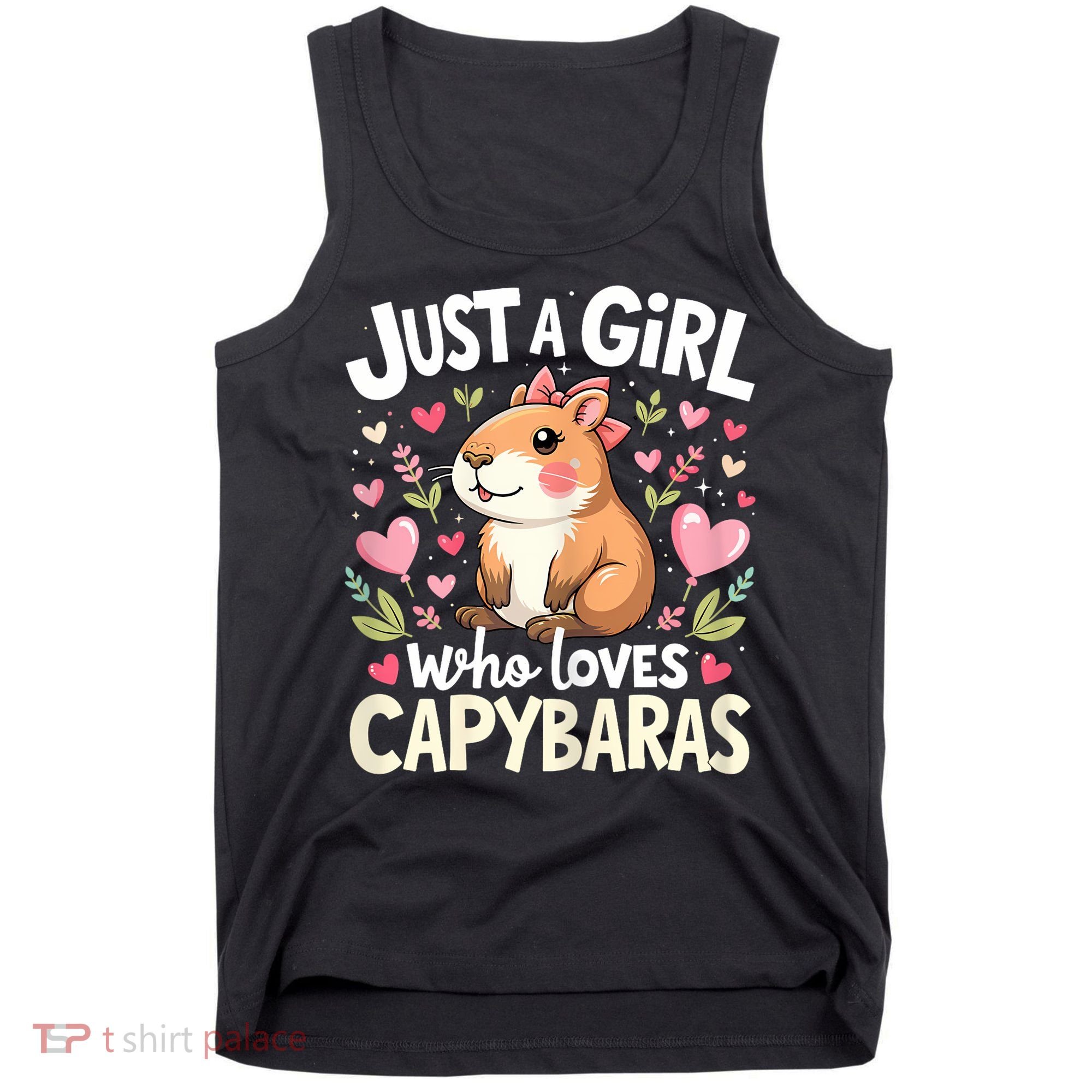 Capybara Just A Girl Who Loves Capybara Lover Tank Top