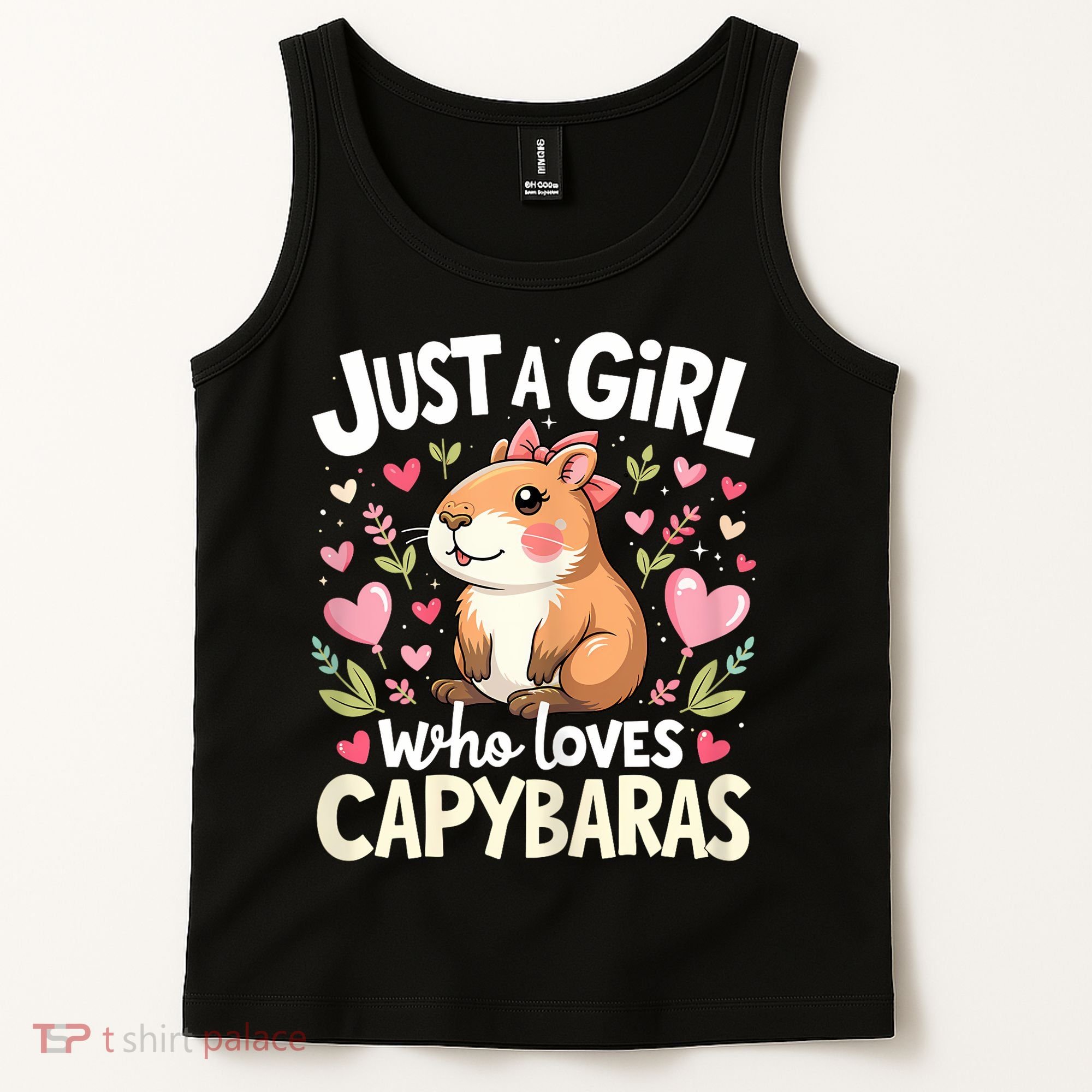 Capybara Just A Girl Who Loves Capybara Lover Tank Top