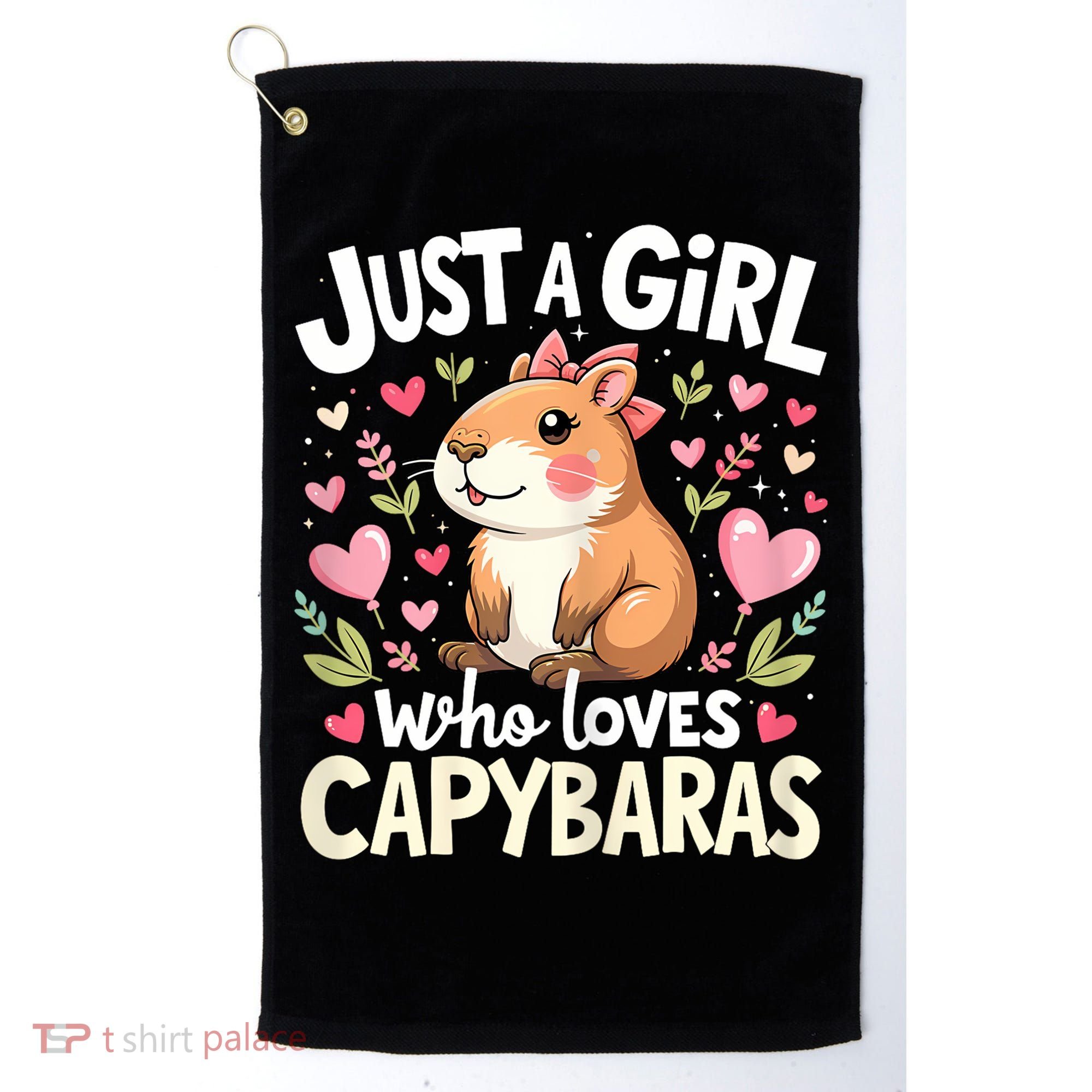 Capybara Just A Girl Who Loves Capybara Lover Golf Towel