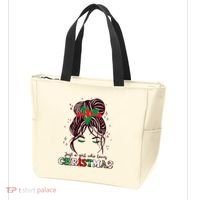 Cute Just A Girl Who Loves Christmas Tote Bag thumb 3