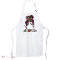 Cute Just A Girl Who Loves Christmas Apron thumb 0