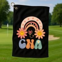 Cna Job Appreciation Week Certified Nursing Assistant Nurse Golf Towel thumb 1