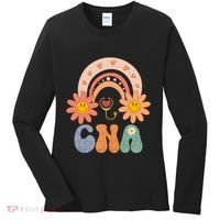 Cna Job Appreciation Week Certified Nursing Assistant Nurse Women's Long Sleeve Shirt thumb 0