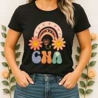 Cna Job Appreciation Week Certified Nursing Assistant Nurse Women's T-Shirt thumb 2