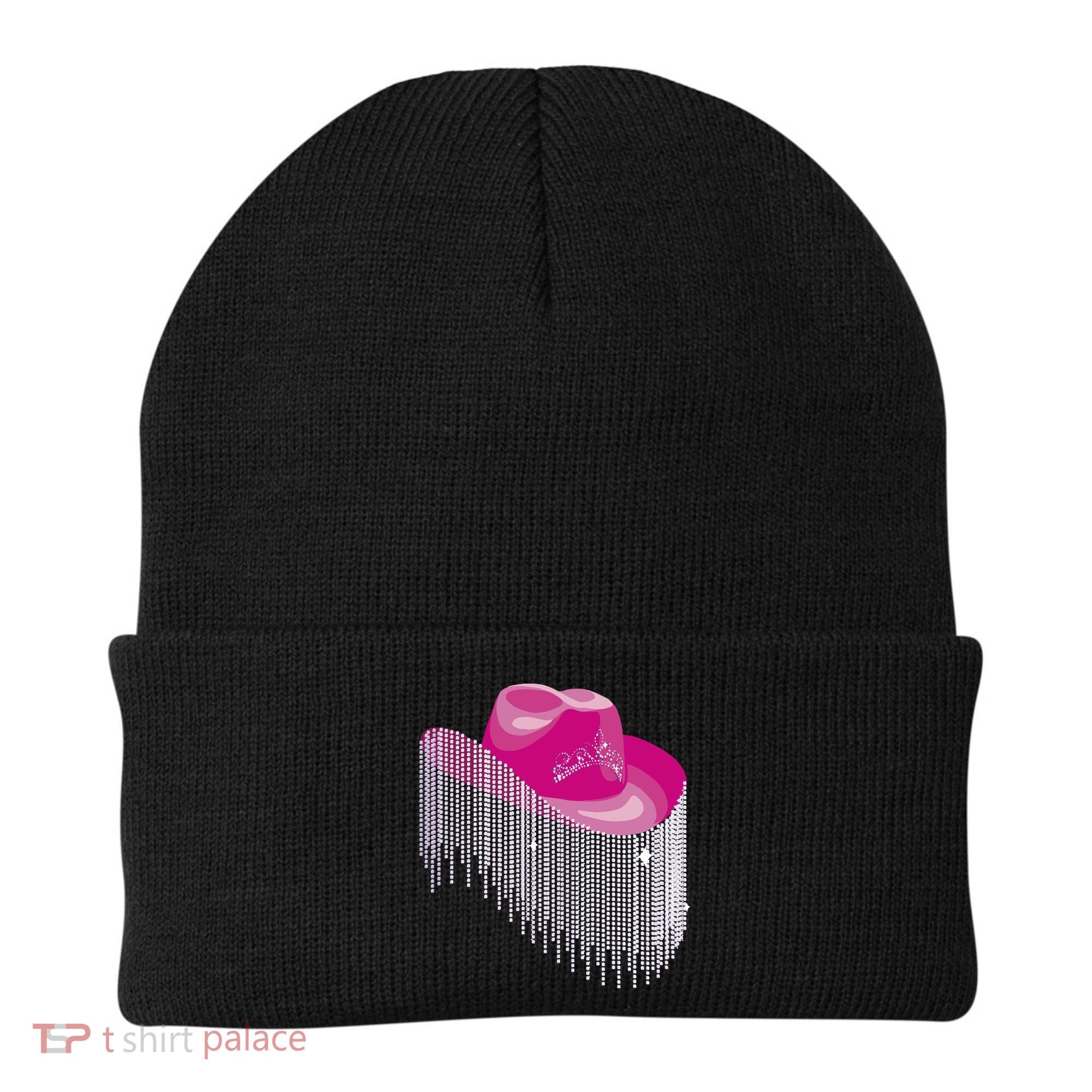 Cowboy Jewel And Glitter Beanie