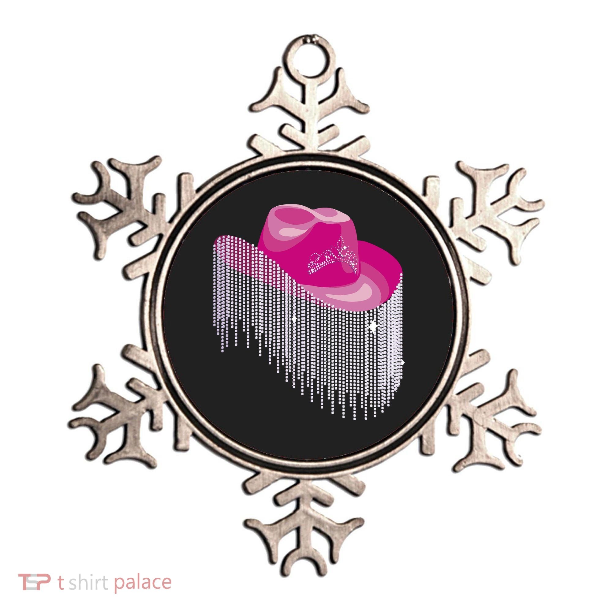 Cowboy Jewel And Glitter Ornament