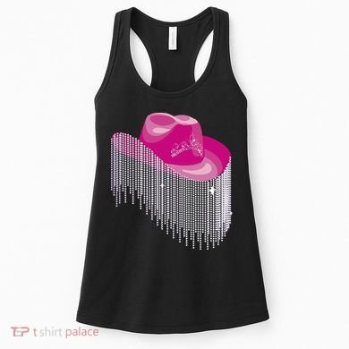 Cowboy Jewel And Glitter Women's Tank Top