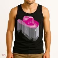Cowboy Jewel And Glitter Tank Top thumb 3