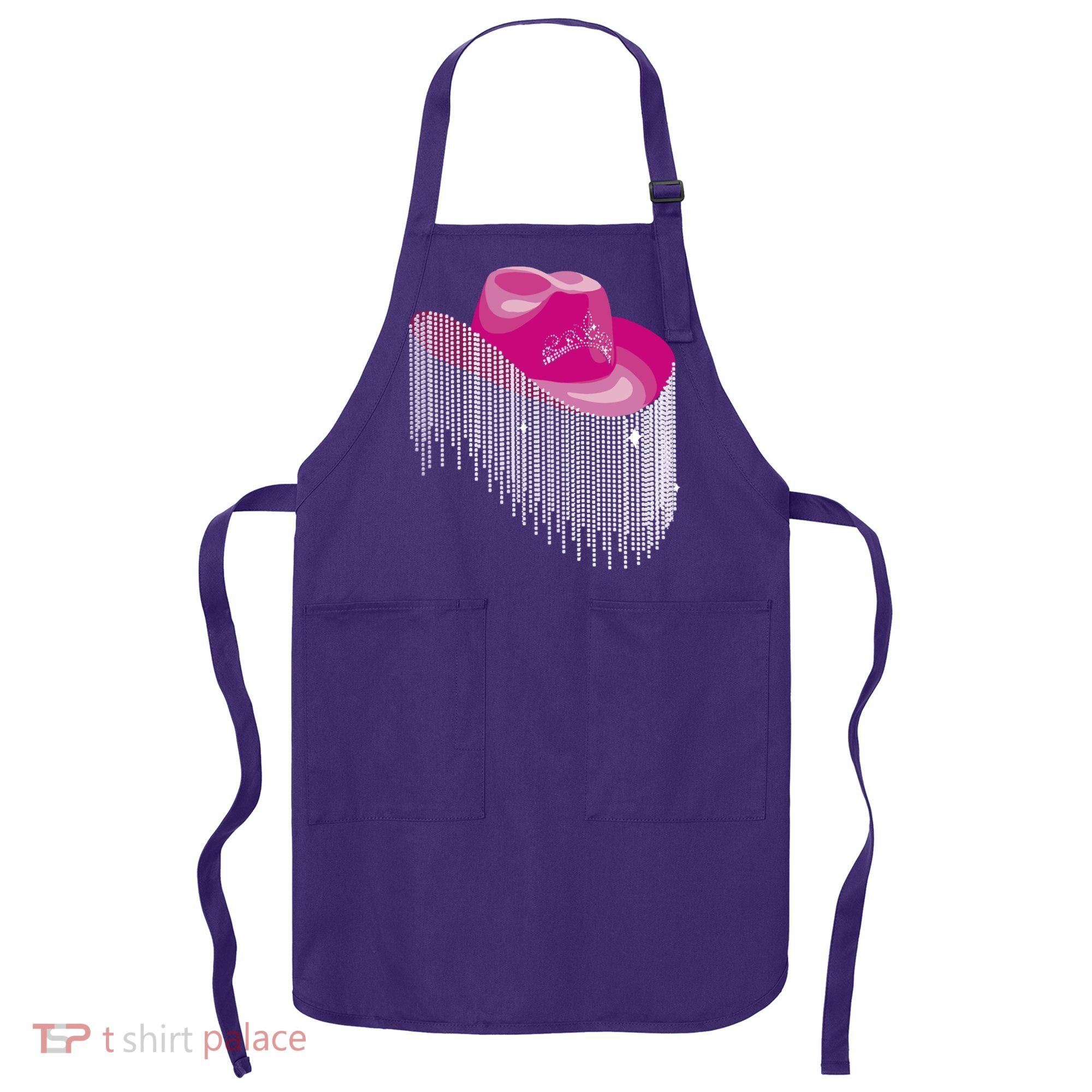 Cowboy Jewel And Glitter Apron
