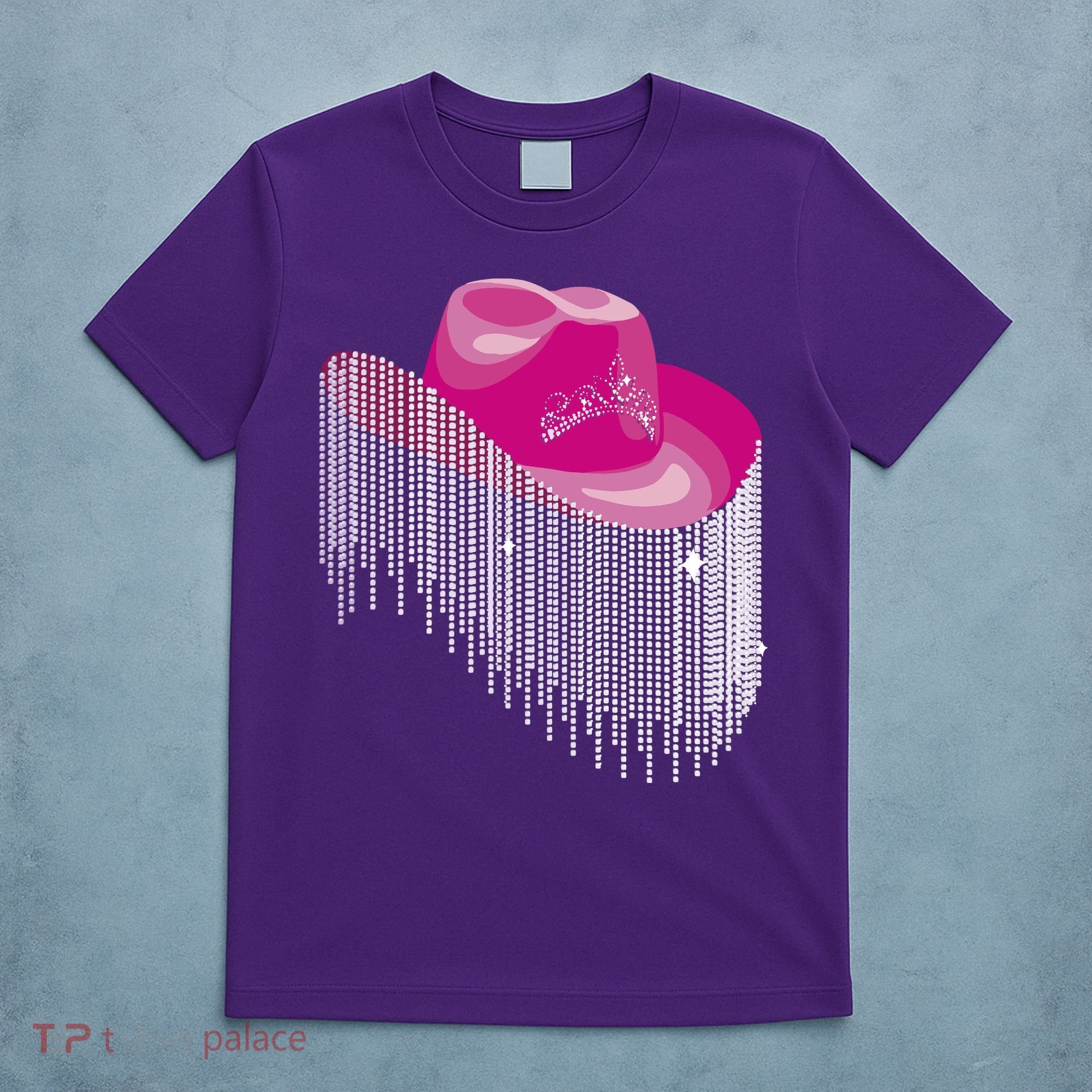 Cowboy Jewel And Glitter T-Shirt