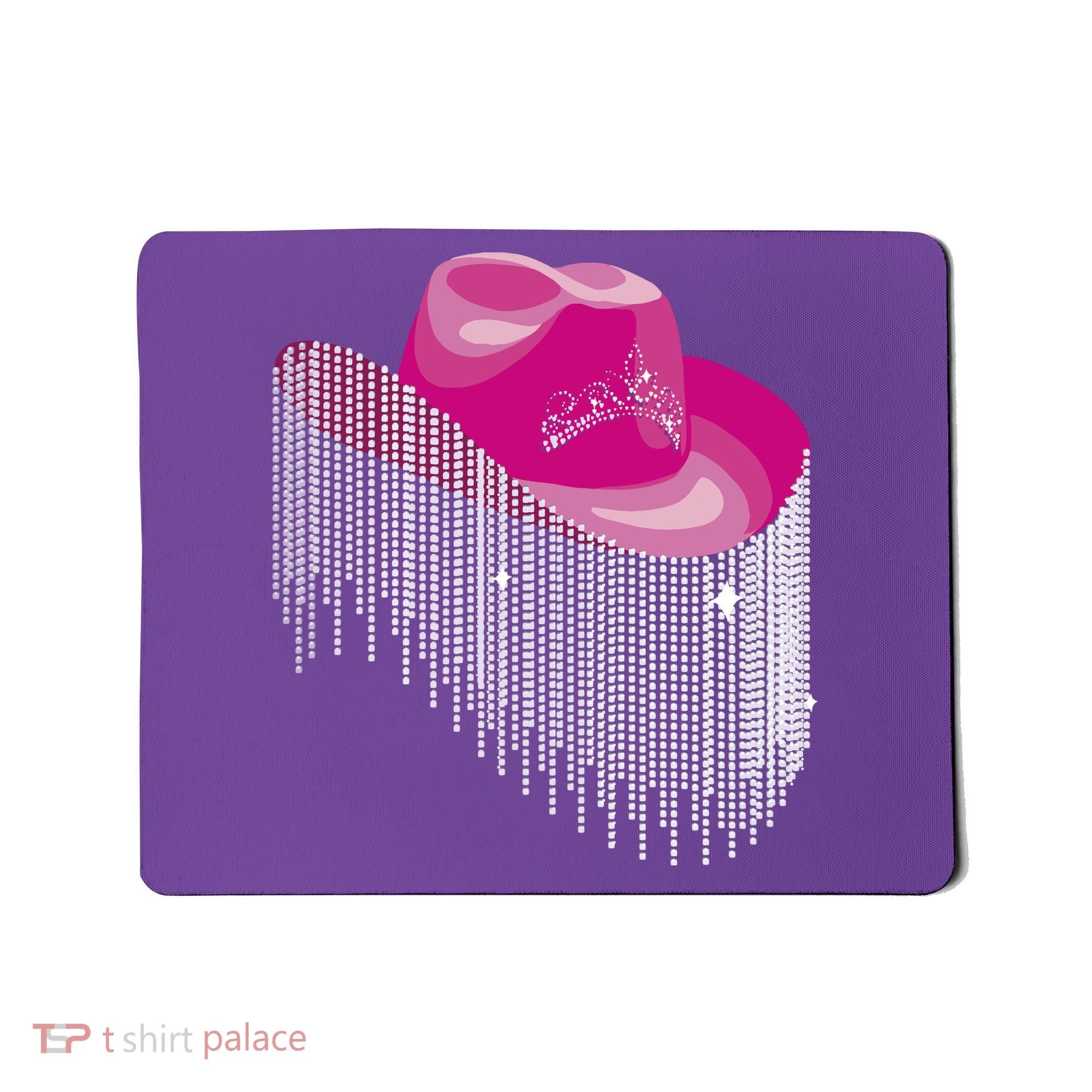 Cowboy Jewel And Glitter Mousepad