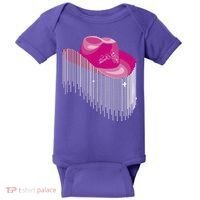 Cowboy Jewel And Glitter Baby Bodysuit thumb 0