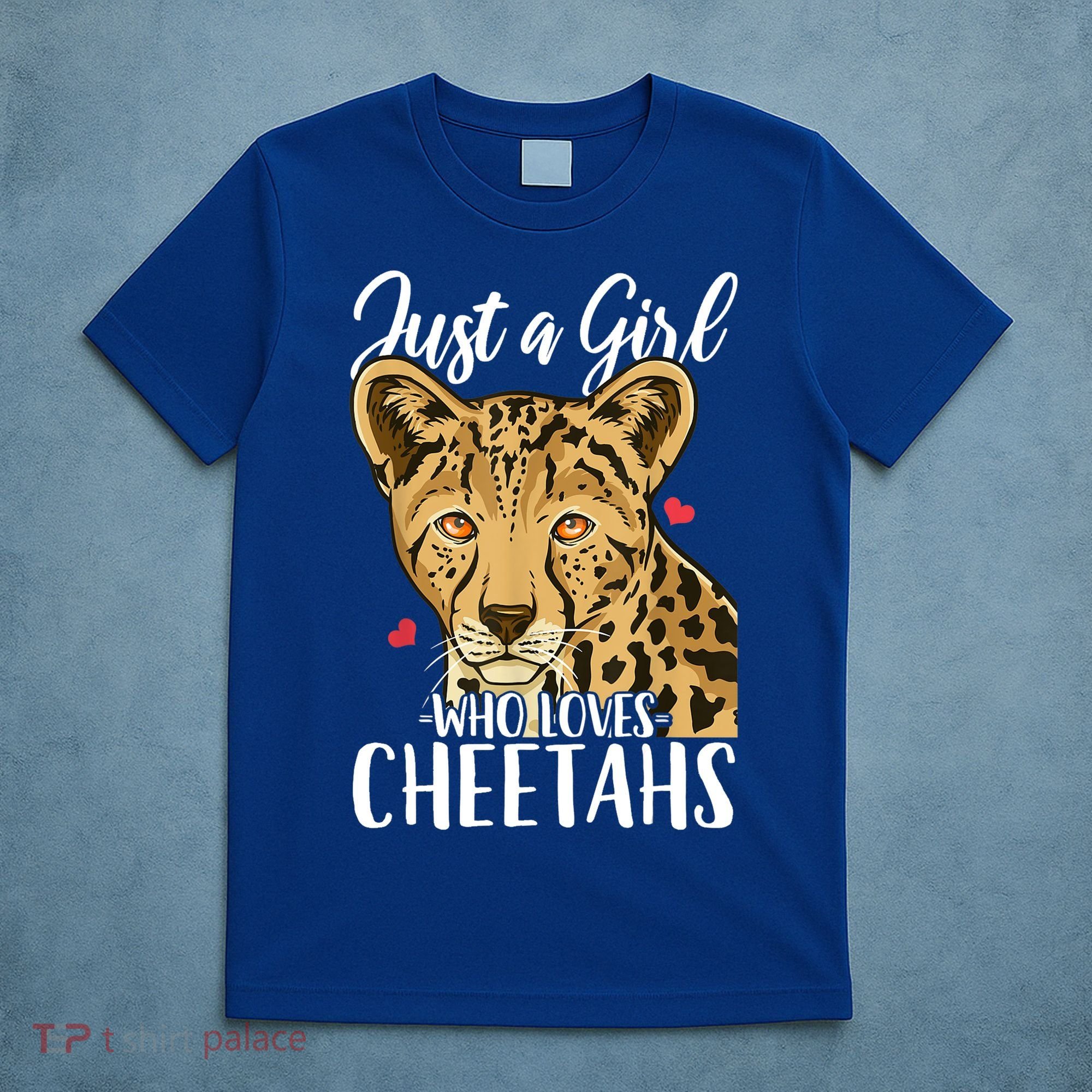 Cheetah Just A Girl Who Loves Cheetahs Cool Gift T-Shirt