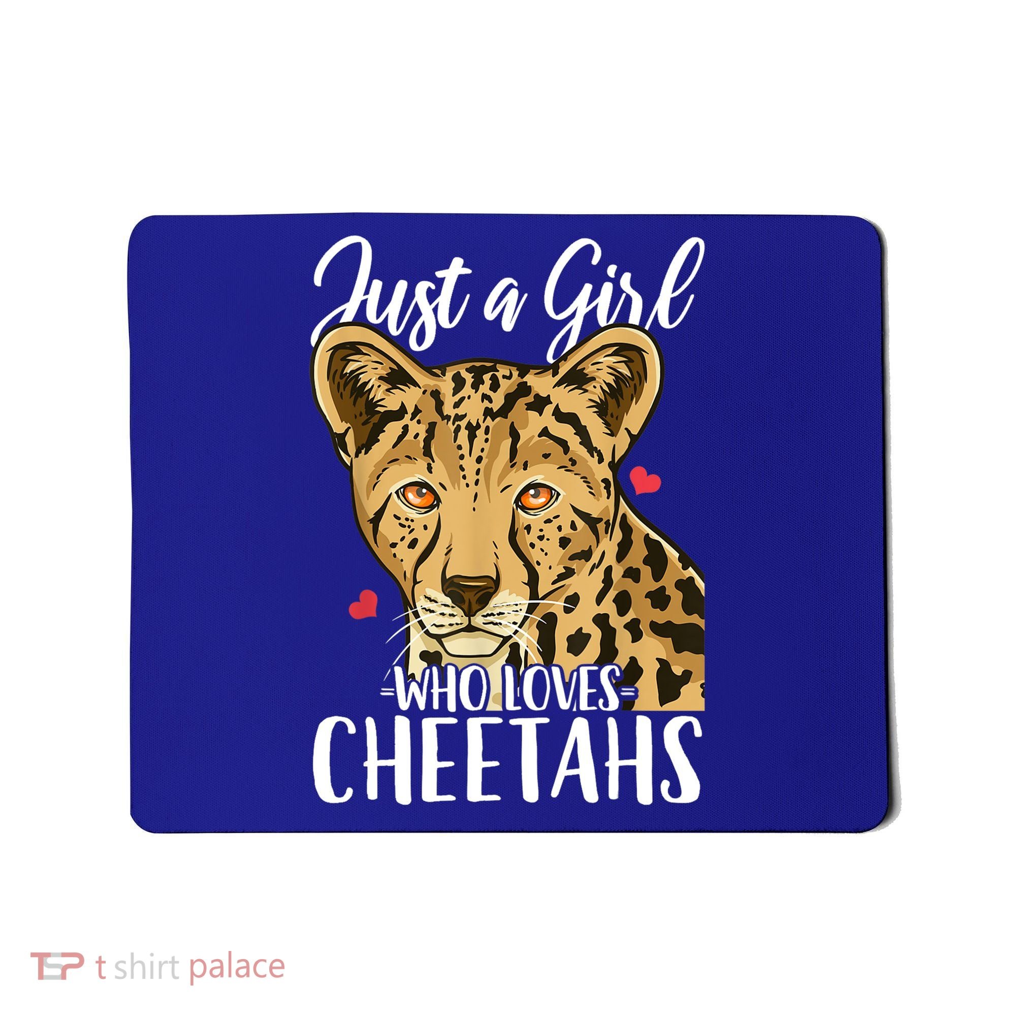 Cheetah Just A Girl Who Loves Cheetahs Cool Gift Mousepad