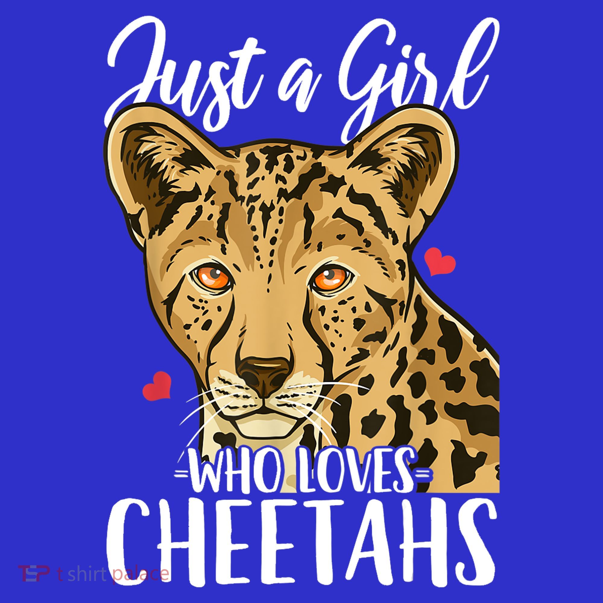 Cheetah Just A Girl Who Loves Cheetahs Cool Gift Women's Tank Top