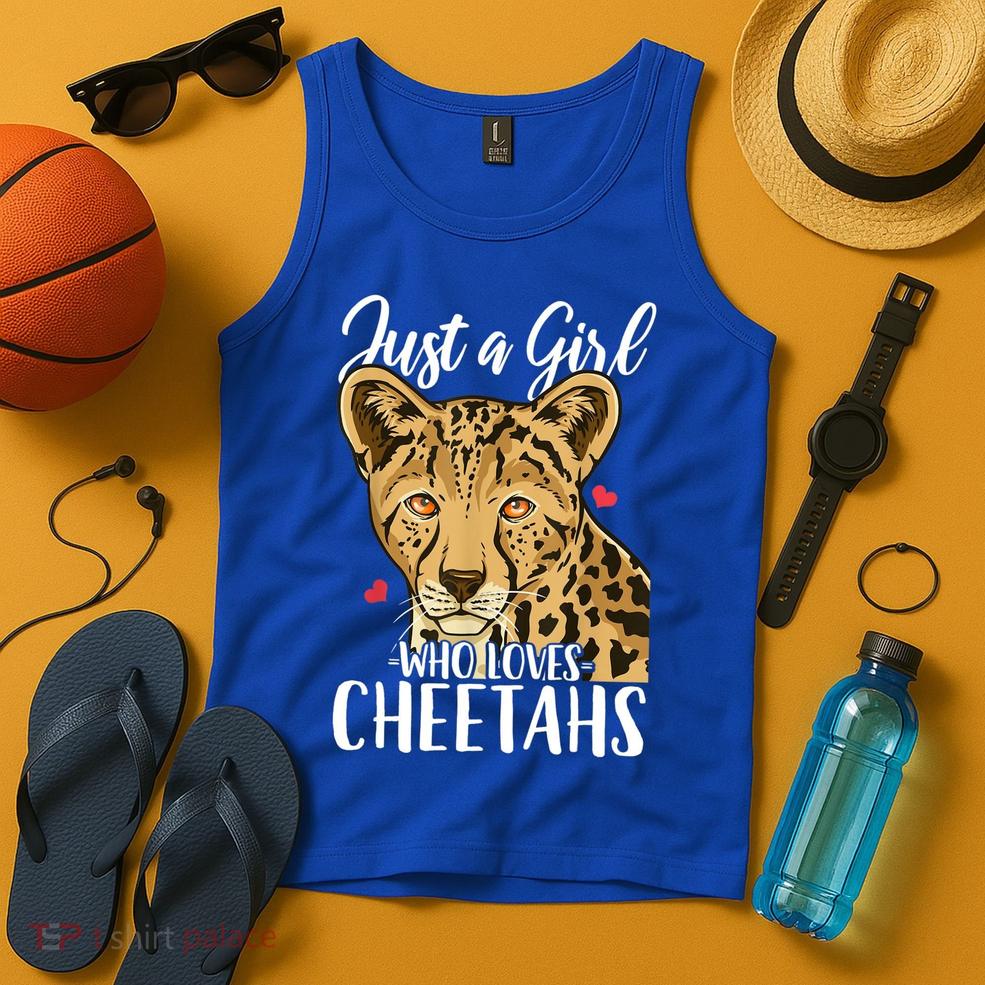 Cheetah Just A Girl Who Loves Cheetahs Cool Gift Tank Top