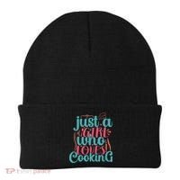 Cook Just A Girl Who Loves Cooking Chef Beanie thumb 0