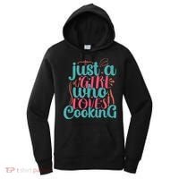 Cook Just A Girl Who Loves Cooking Chef Women's Hoodie thumb 0
