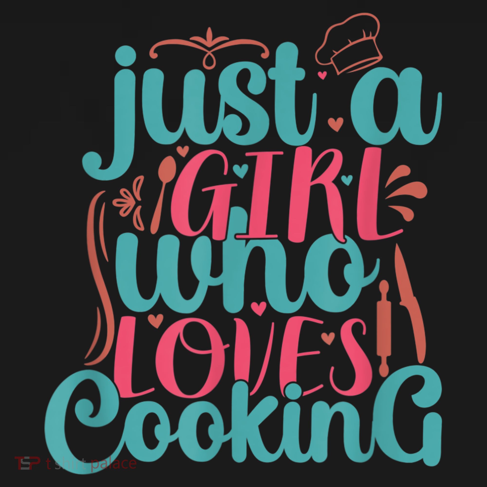 Cook Just A Girl Who Loves Cooking Chef Women's Hoodie